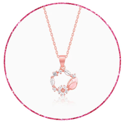 GIVA Rose Gold Tree Of Life Necklace (Rose Gold) At Nykaa, Best Beauty Products Online