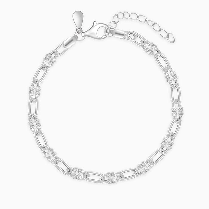 Silver Forever Linked Bracelet – GIVA Jewellery