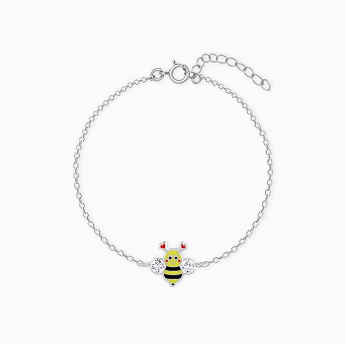 Personalised deals bee bracelet