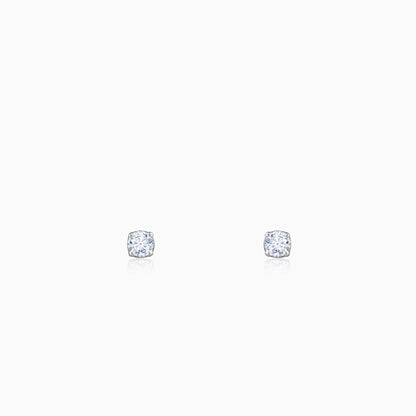 Gold Geometric Radiance Convertible Diamond Earrings