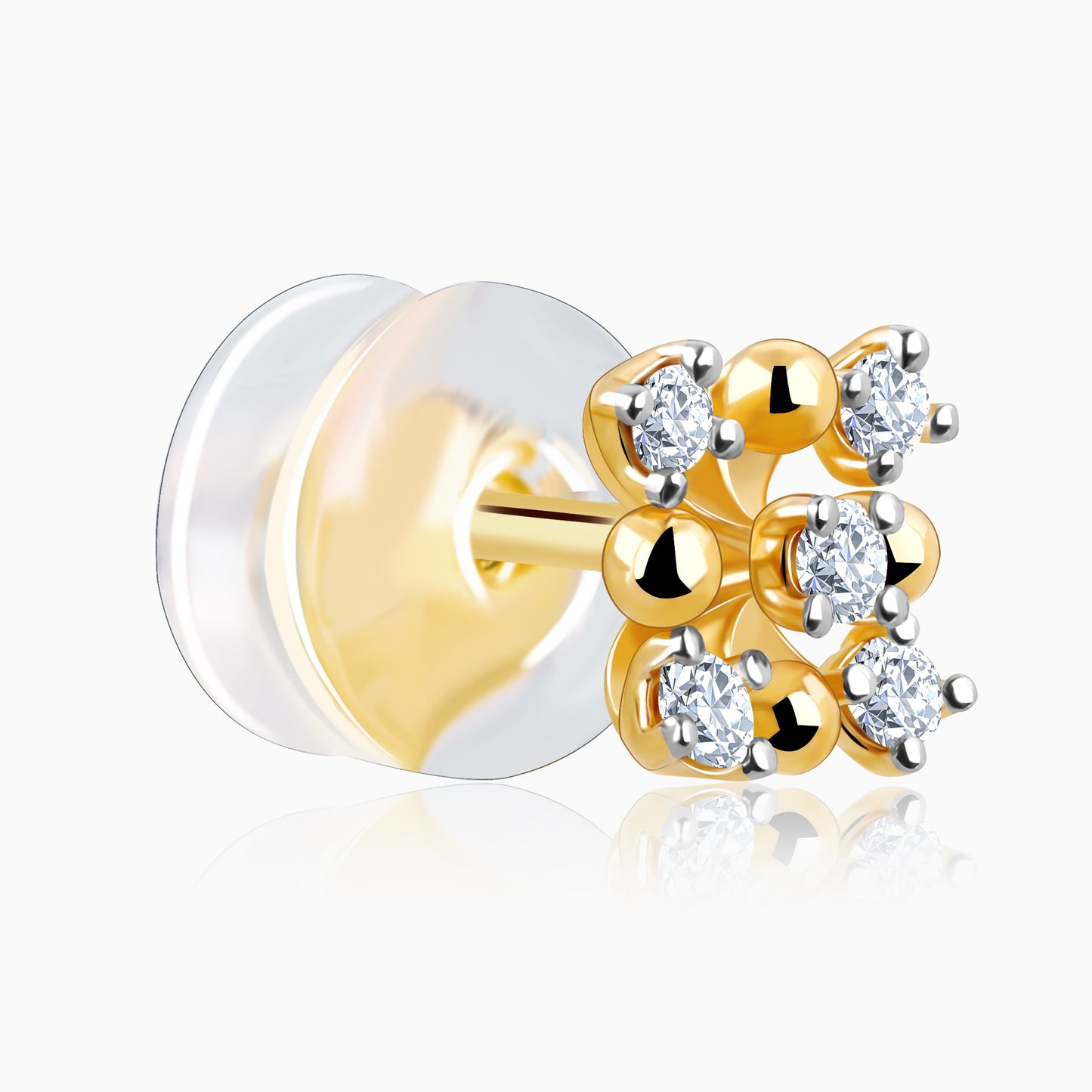 Gold Addie Diamond Earrings