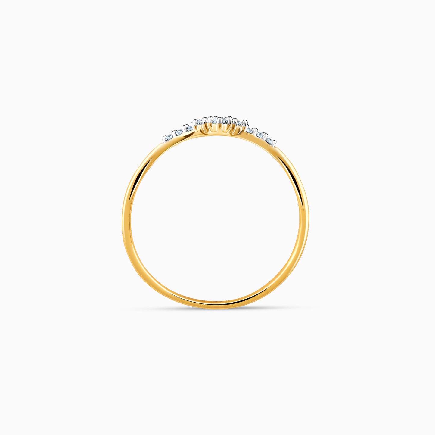 Gold Serac Vanki Diamond Ring