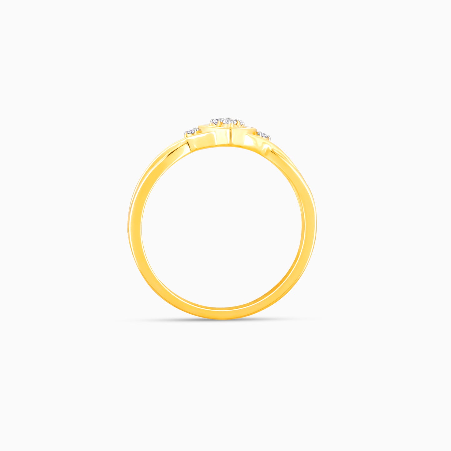 Gold Warm Love Diamond Ring