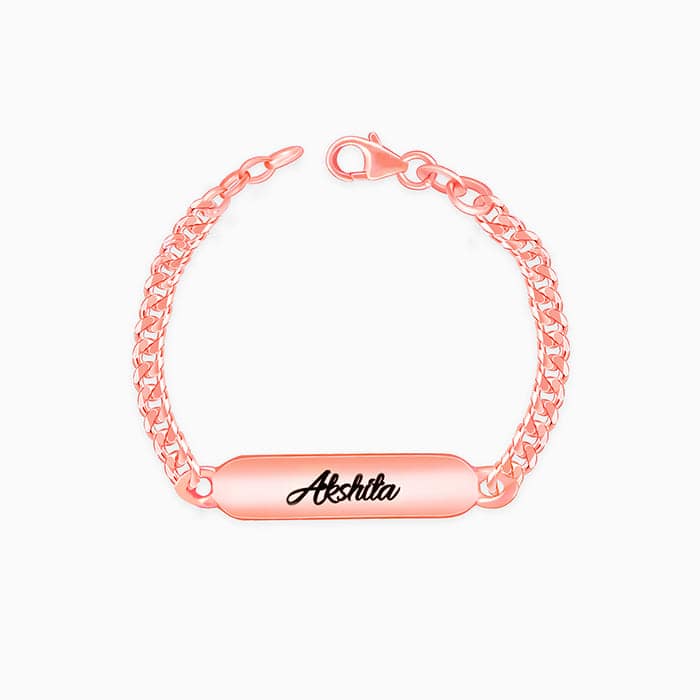 Kids rose gold on sale bracelet