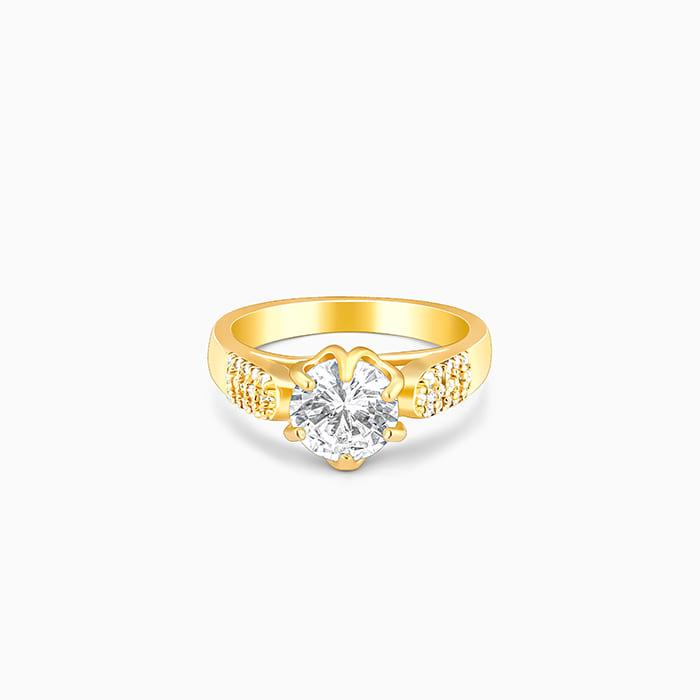 Gold ring rs on sale 3000