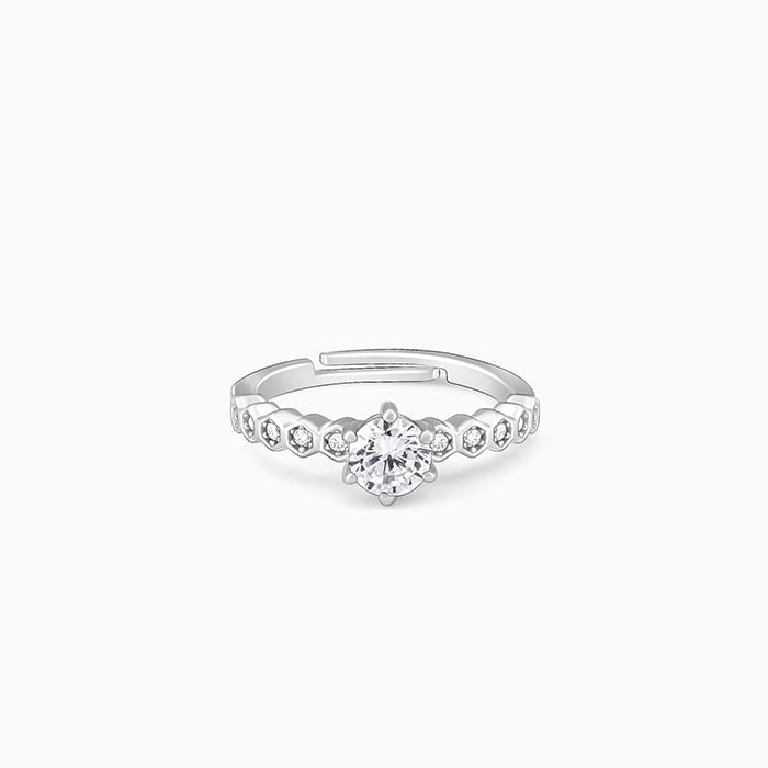 Silver deals charm ring