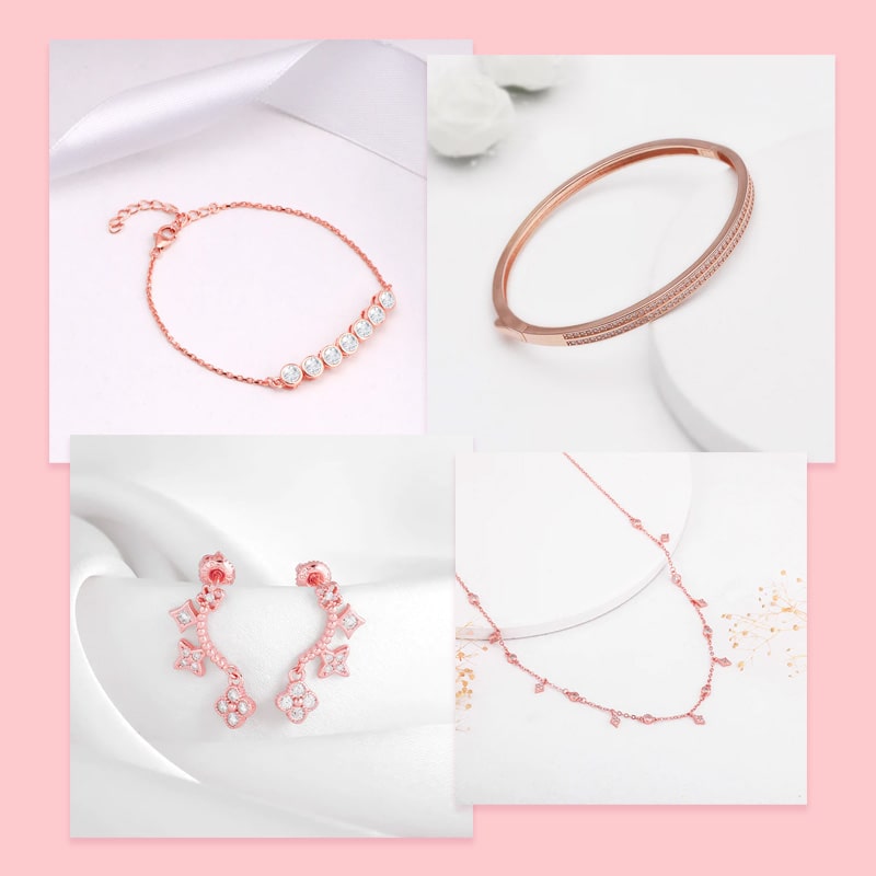 7 Unique Rose Gold Jewellery Designs for You