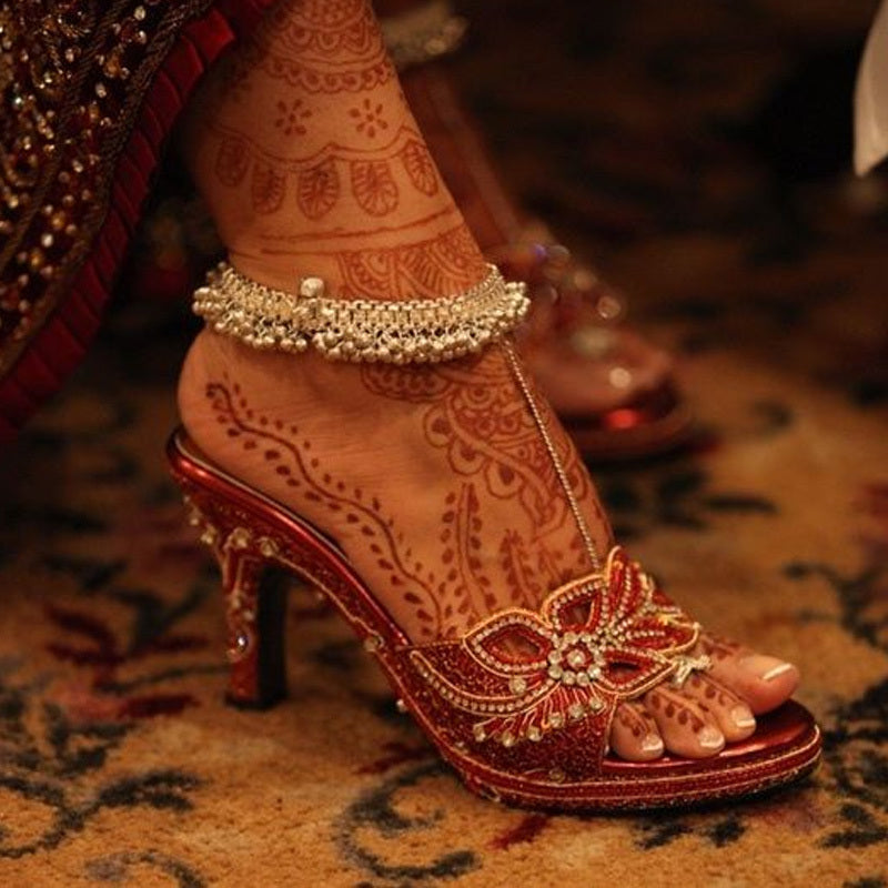 5 Sparkling Anklet Designs for the Traditional Indian Bride – GIVA ...
