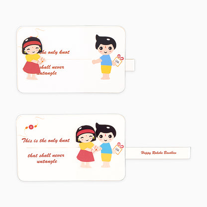 Stuck With Each Other Kids Rakhi Set of 3