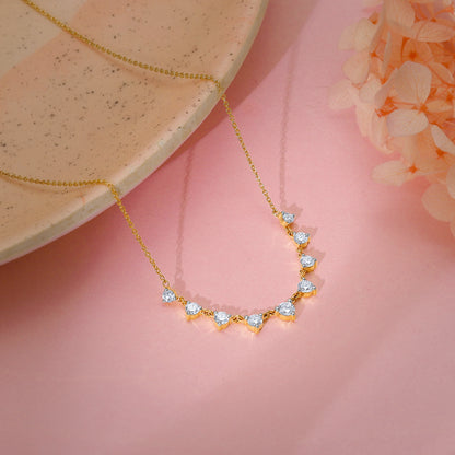 Gold Trixie Diamond Necklace