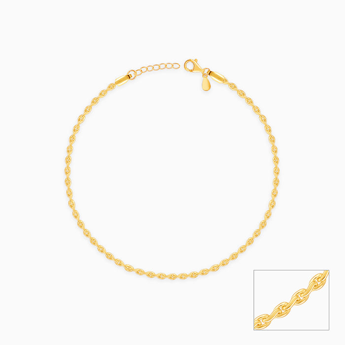 Golden Step Up Anklet