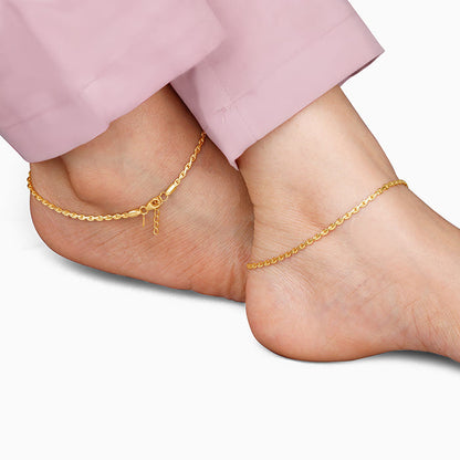 Golden Step Up Anklet