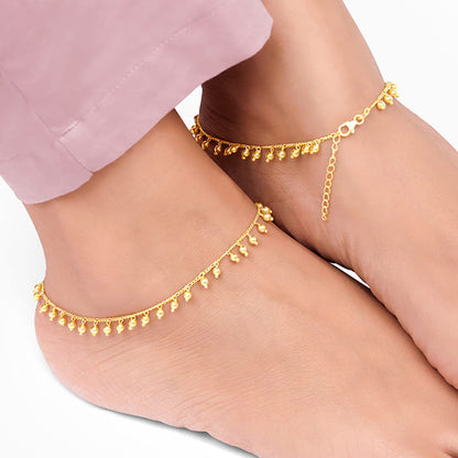 Golden Belle Of The Ball Anklet