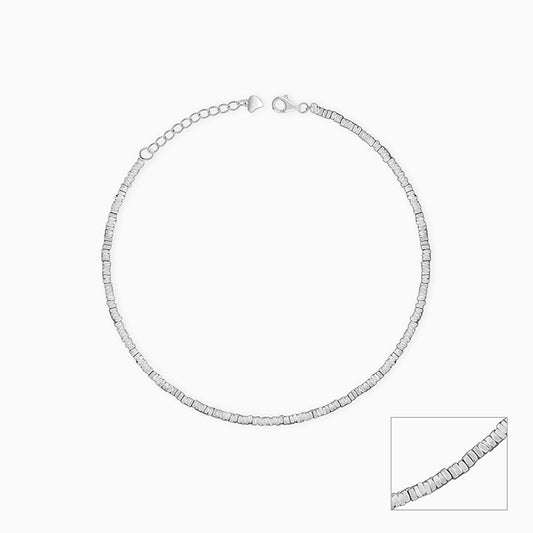 Silver Little Joy Anklet