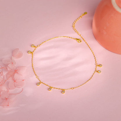 Golden Captivating Anklet