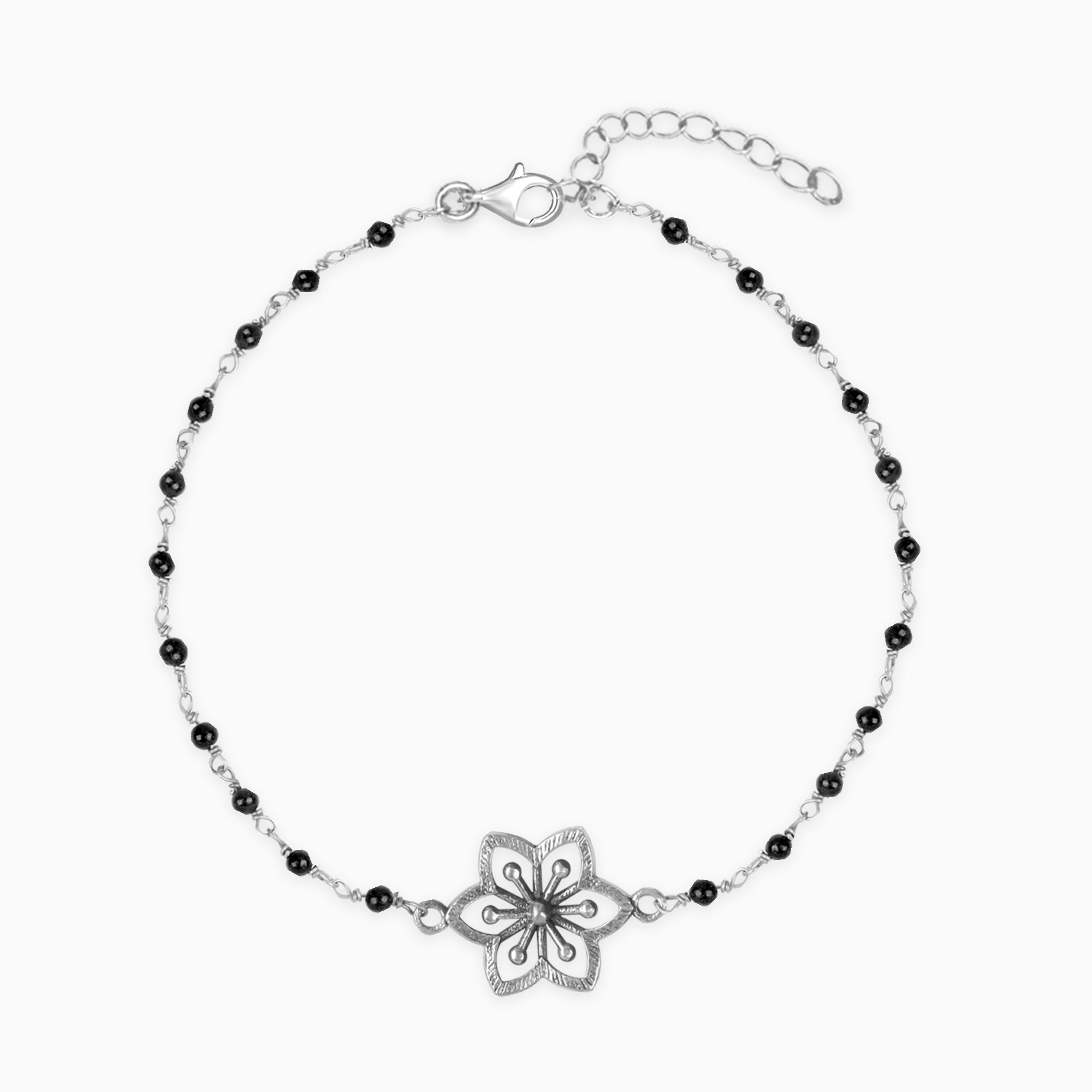 Sunflower bracelet store silver