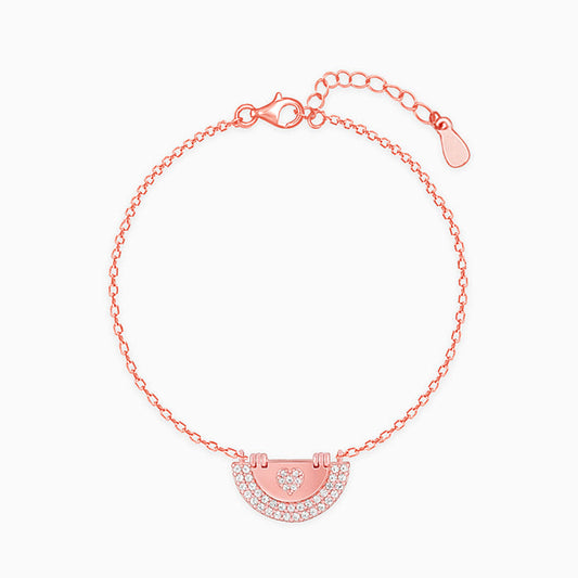 Rose Gold I Love You Bracelet