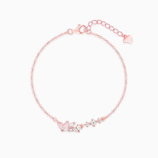 Rose Gold Sweet Butterfly Bracelet