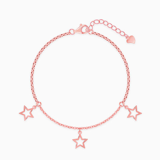 Rose Gold Starry Race Bracelet