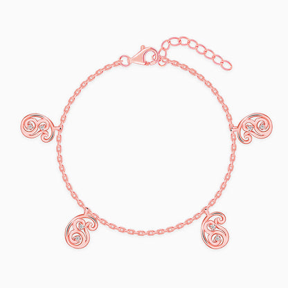 Rose Gold Komal Aamram Bracelet