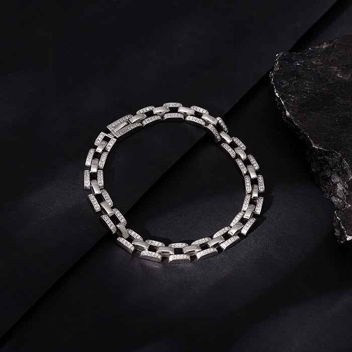 silver bracelet for men