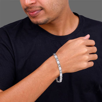 Silver Courage Bracelet For Him