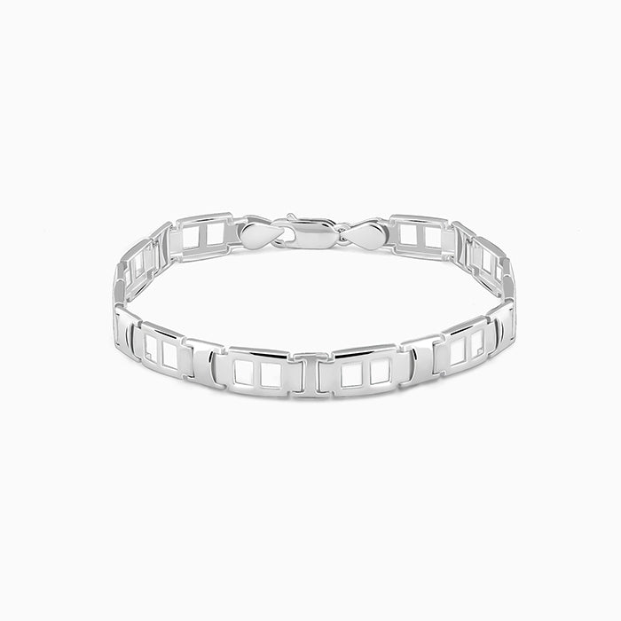 Silver Primera Bracelet For Him