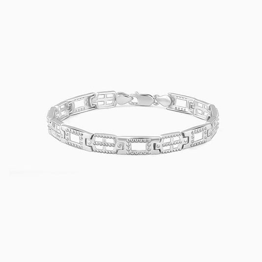 Silver Supremo Bracelet For Him