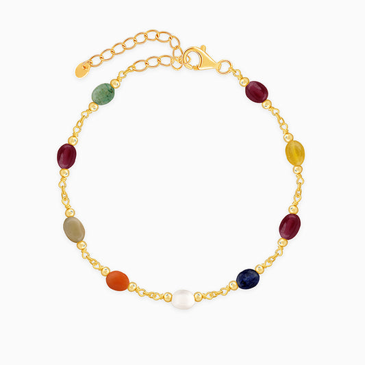 Golden Vivara Beaded Bracelet