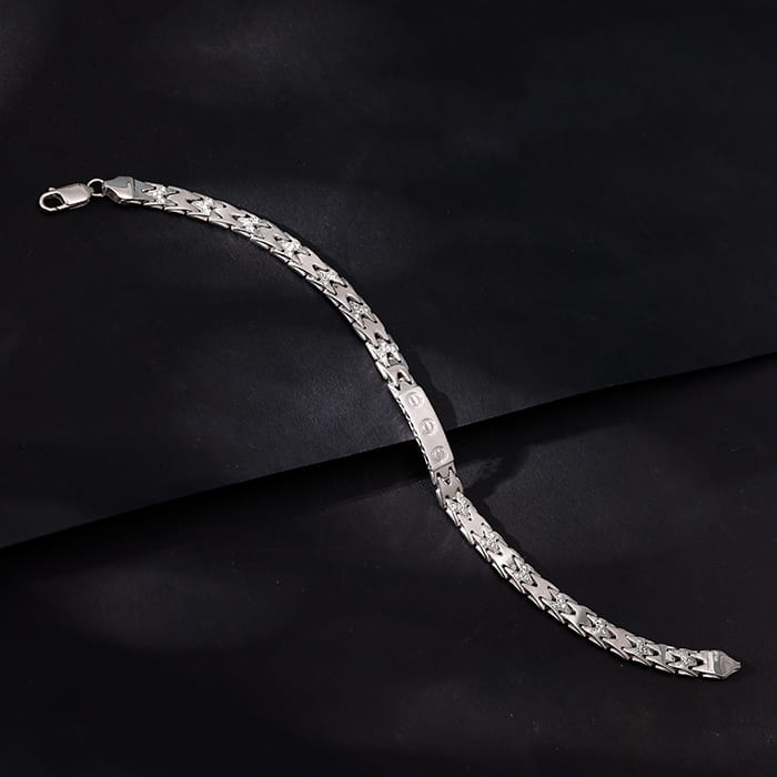 silver bracelet for men