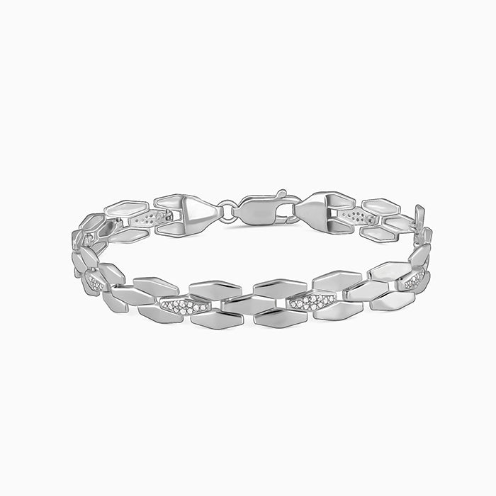 Silver Intellectual Bracelet For Him