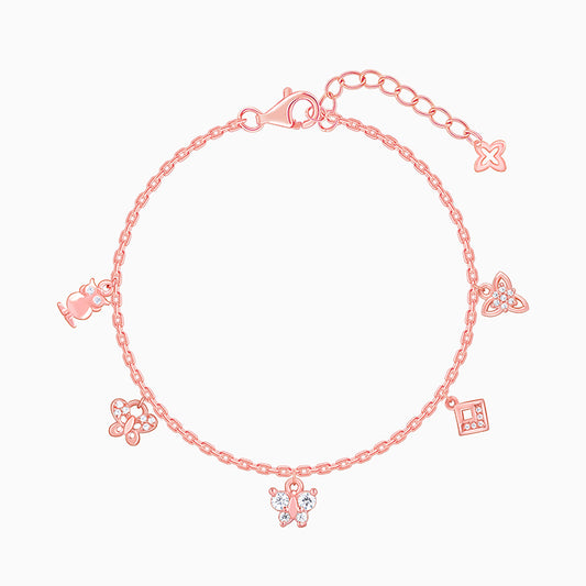 Rose Gold Charming Dreams Bracelet