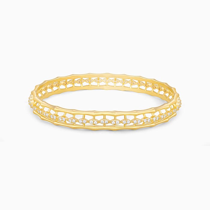 Golden Whispering Winds Bangle