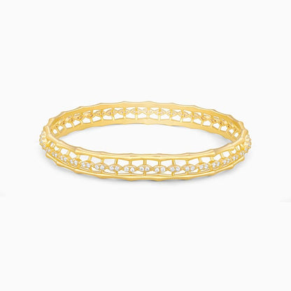 Golden Whispering Winds Bangle