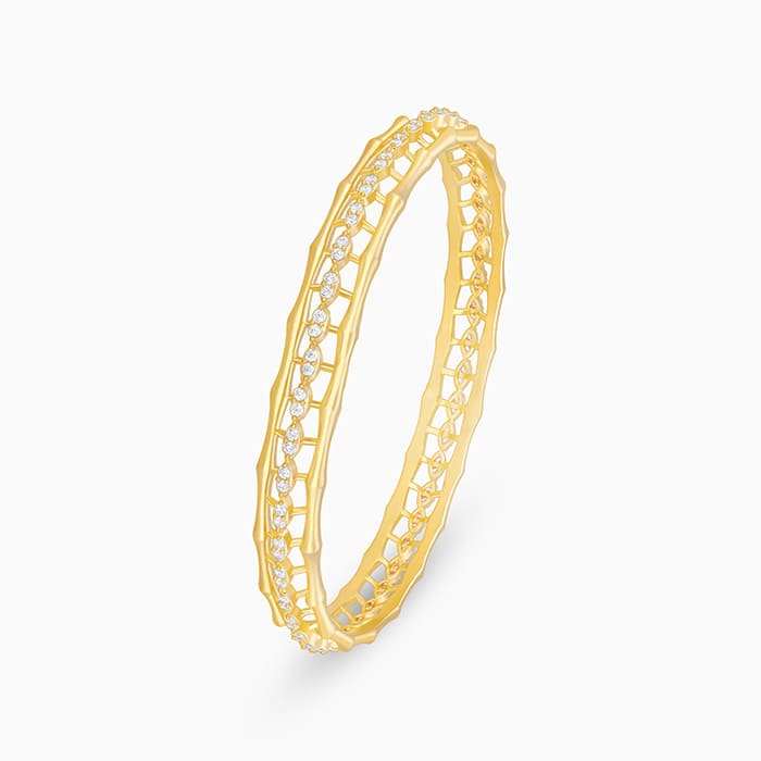 Golden Whispering Winds Bangle