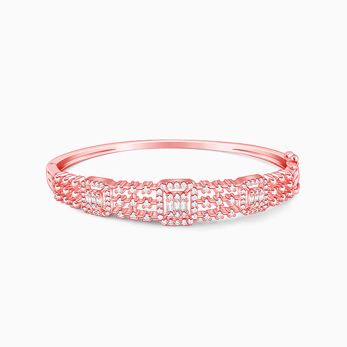 Rose Gold Mesmerising Bangle Bracelet