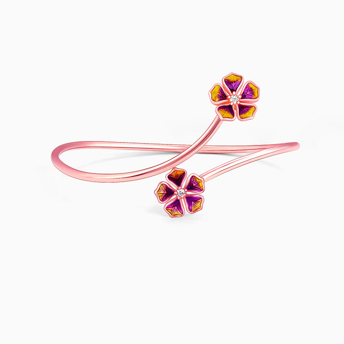 Bhumi Rose Gold Rising Bell Mallow Bracelet