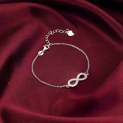 Silver Infinity Bracelet