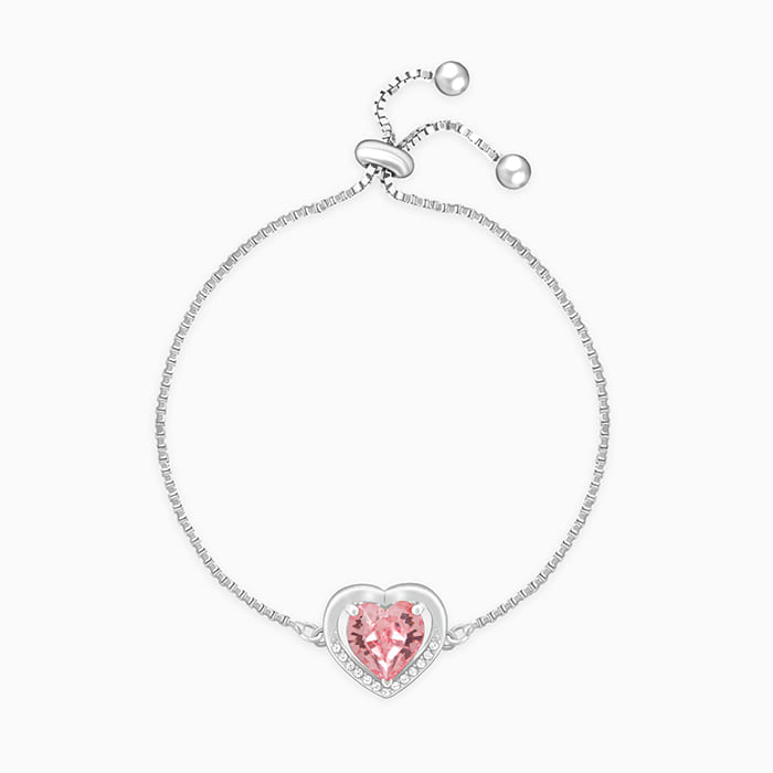 Silver Valentine Bracelet