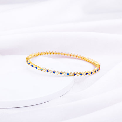 Golden Starry Night Celebration Bangle