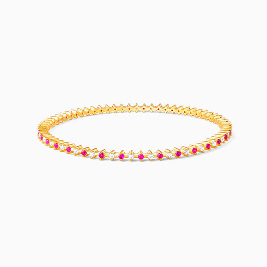 Golden Cherry Blossom Celebration Bangle