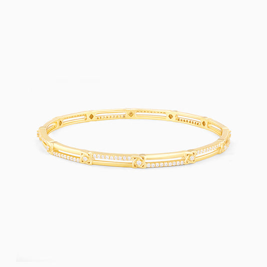 Golden Dual Line Bangle