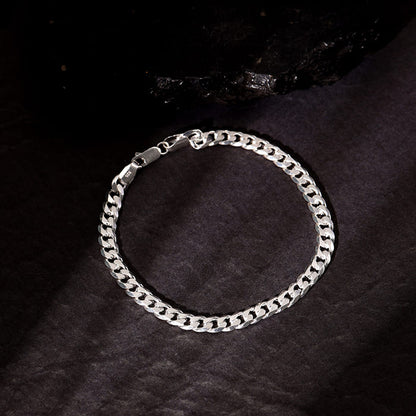 Silver Warrior Mode Bracelet For Him