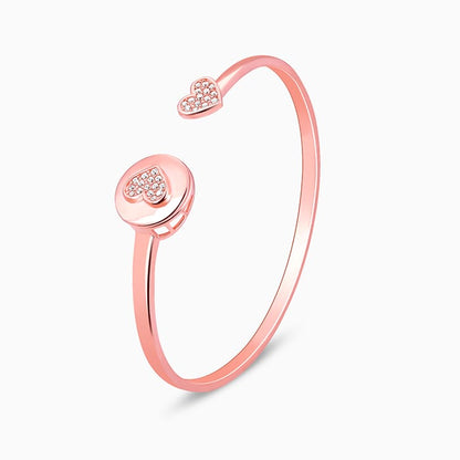 Rose Gold I love You Bracelet