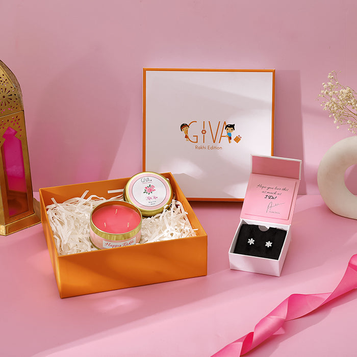 Rakhi Gifts That Shine Gift Box for Sister