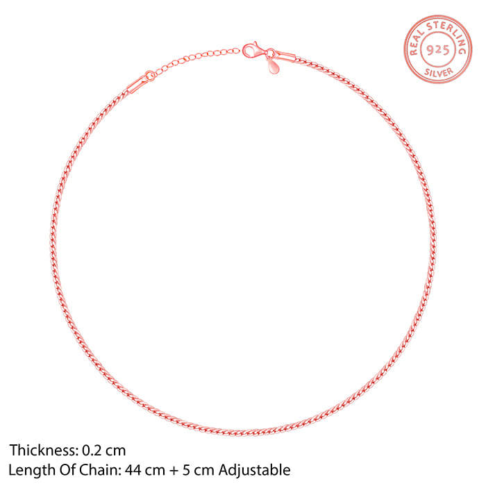 Rose Gold Ripple of Happiness Chain