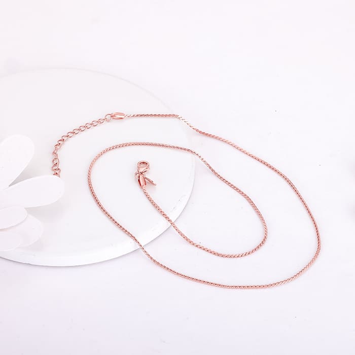 Rose Gold Ripple of Happiness Chain