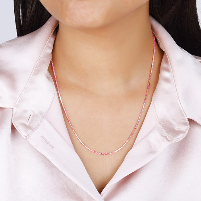 10K Rose Gold Rope Chain Necklace| 39.35 Grams| Length 24