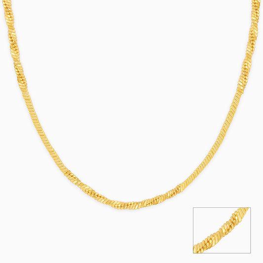 Golden Charismatic Chain For Him