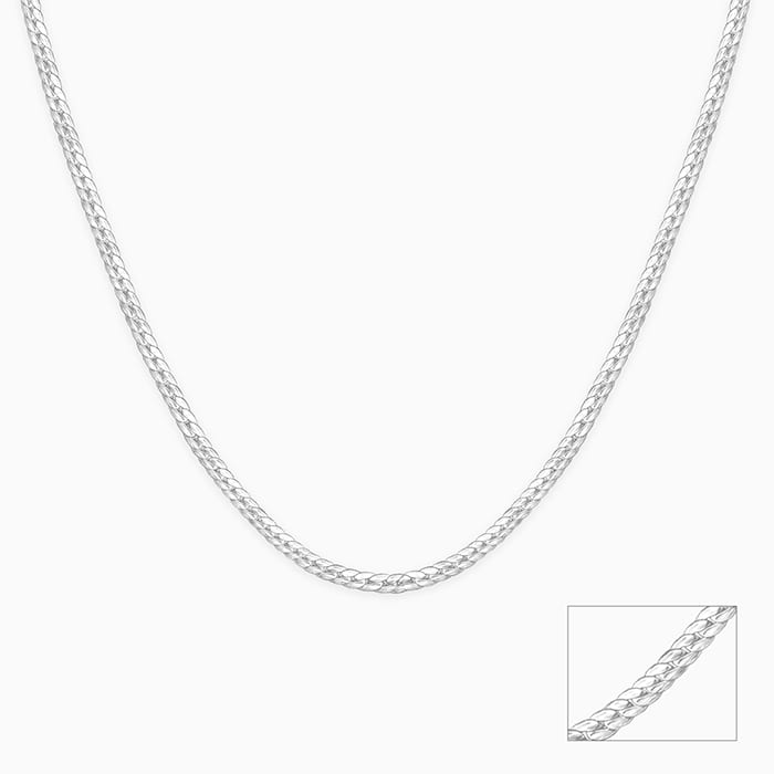 Silver Verdure Chain For Him